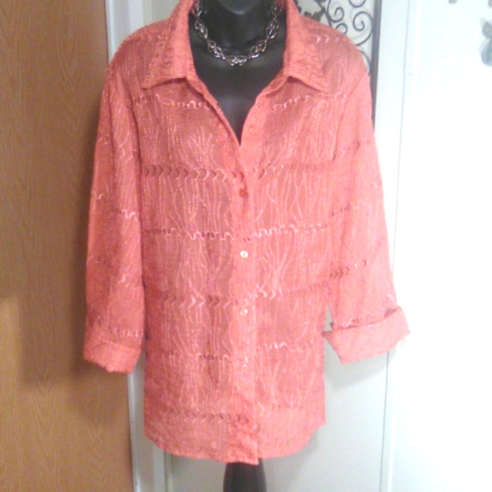 Milano women blouse 2X - Picture 1 of 8